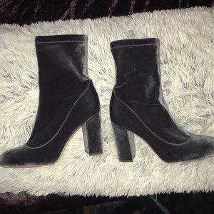 Sam Edelman velvet boots